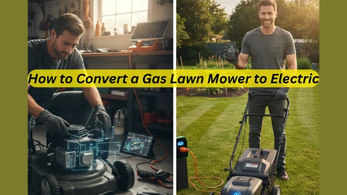 How to Convert a Gas Lawn Mower to Electric
